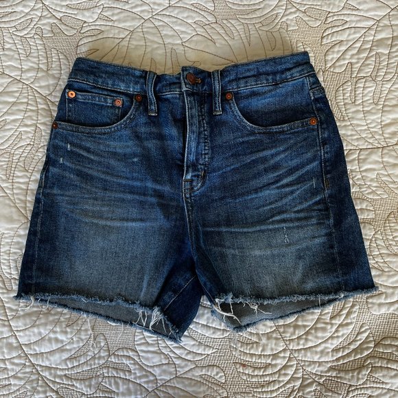 Madewell Pants - Madewell High Waisted Shorts size 28"